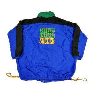 Vintage Nike Soccer Windbreaker 90s World Cup Edition YOUTH XL